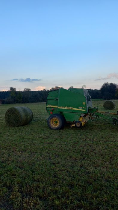 Prasa John deere 578, owijarka samozaładowcza