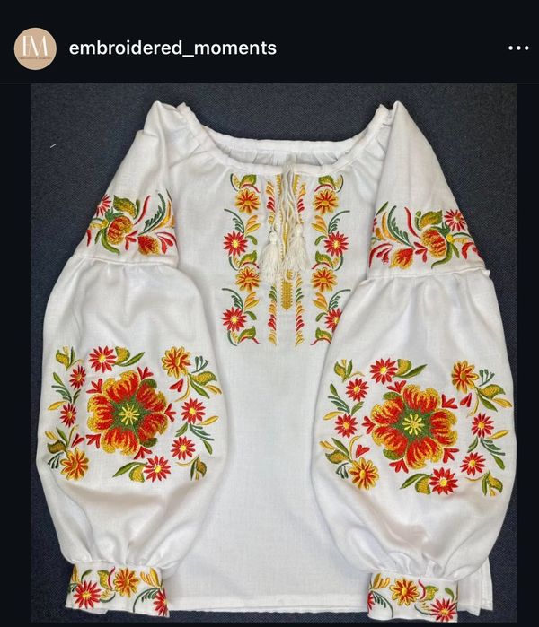 Дитяча вишиванка Вишиті Моменти