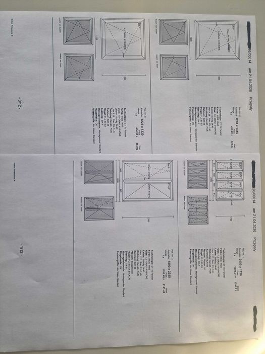 okna- balkony pcv schuco- białe