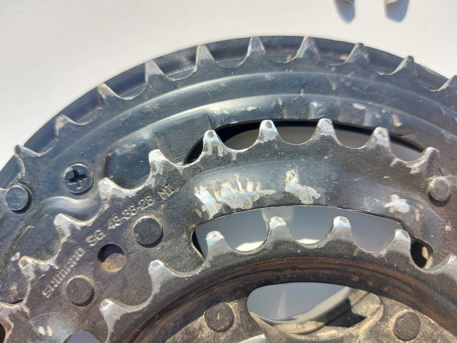 Napęd Shimano 3x8 (manetki Altus + przerzutka Altus)