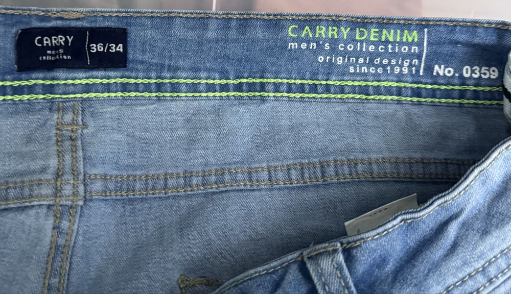 Carry jeansy męskie XL 36/34