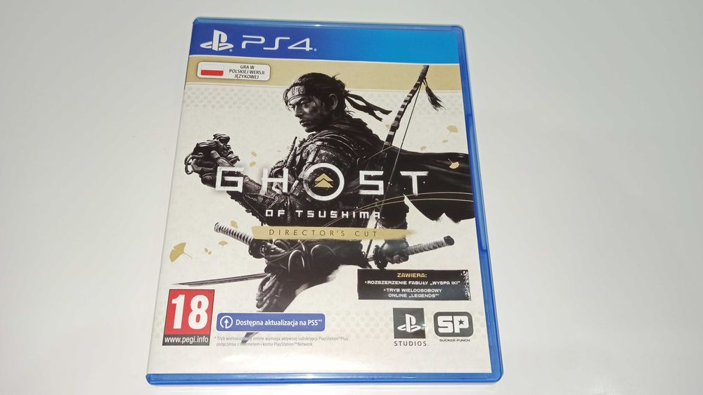 ps4 GHOST OF TSUSHIMA DIRECTOR'S CUT mówią po polsku japonia samuraje
