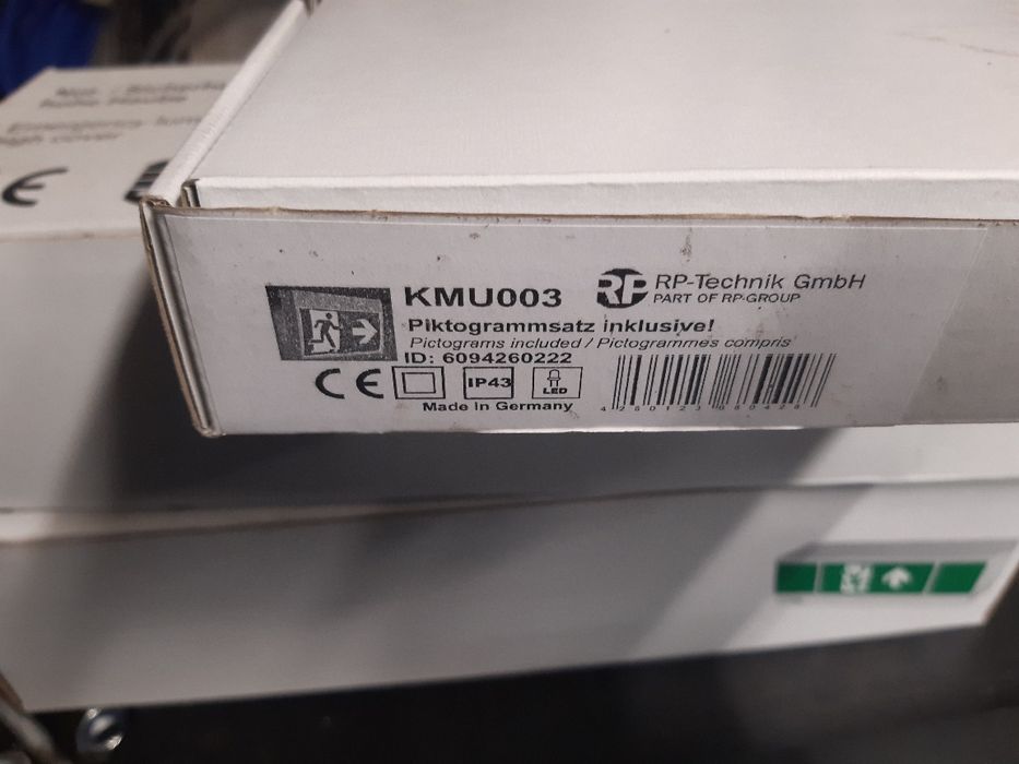 Oprawa ewakuacyjna piktogram