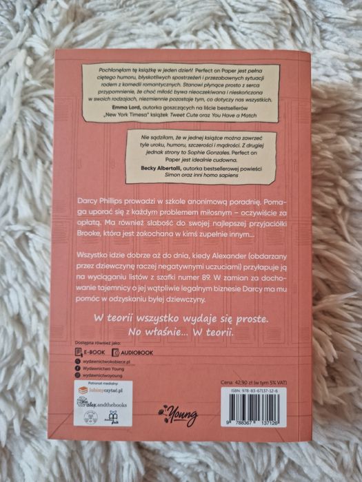 Perfect on paper Sophie Gonzales