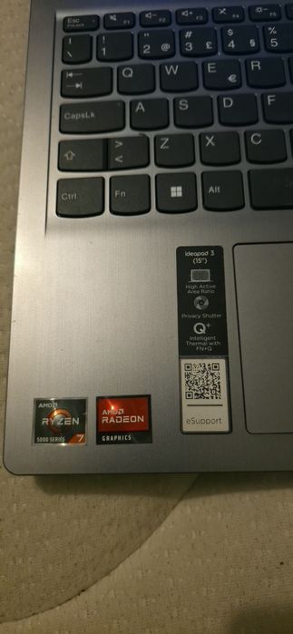 Lenovo ideapad3 Rayzen 7