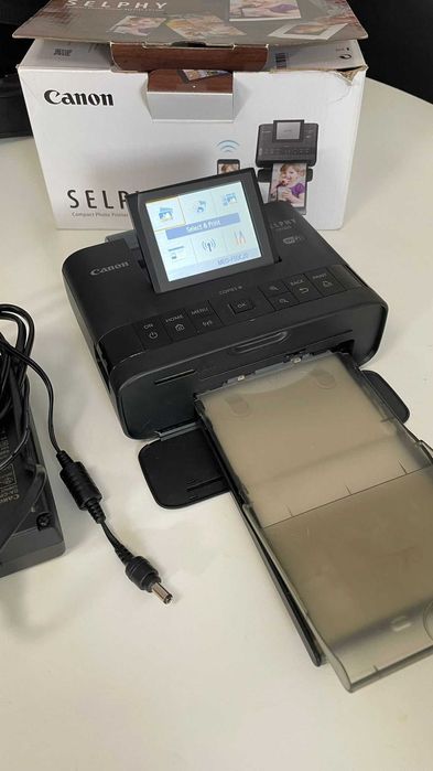 Impressora portátil Canon, novíssima, usada apenas para 5 impressões