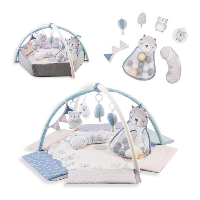 Дитячий розвиваючий килимок Momi Pastel