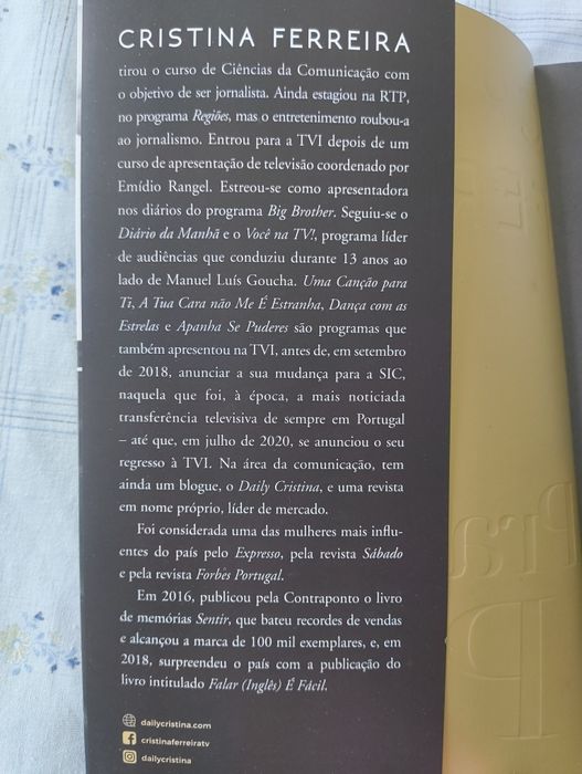 Cristina Ferreira - Pra Cima de Puta