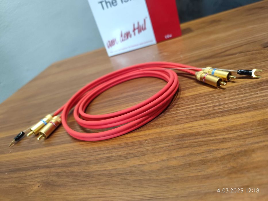 Van den Hul The Isis RCA 1,2m phono - OUTLET
