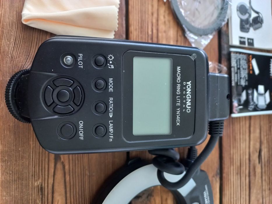 YONGNUO DIGITAL MACRO RING LITE YN14EX Praktycznie nie używany, przele