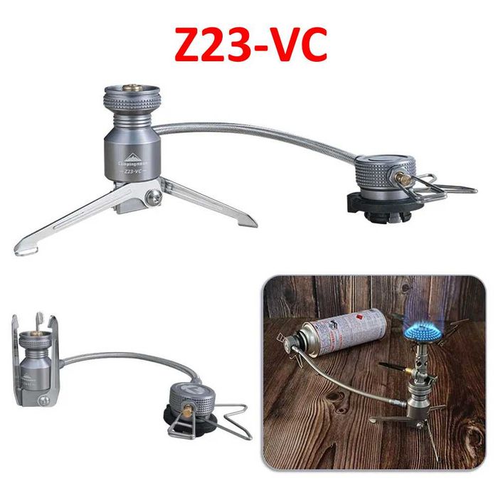 Перехідник на цангові балони Campingmoon Z10 Z11 Z13 Z15 Z23-CB Z23-VC