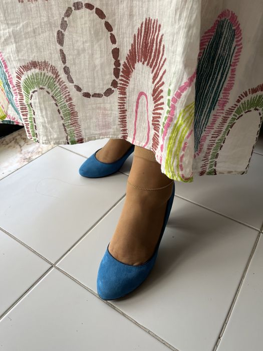 Sapatos de Salto alto Azuis