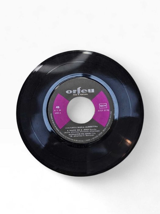 Single 7” – Conjunto Maria Albertina – Orfeu – Near Mint
