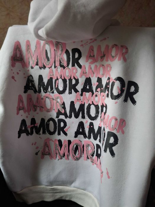 Худі на флісі оверсайз