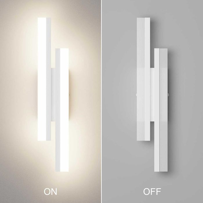 Kinkiet Lampa ścienna LED do wnętrz, 40 cm, 12 W