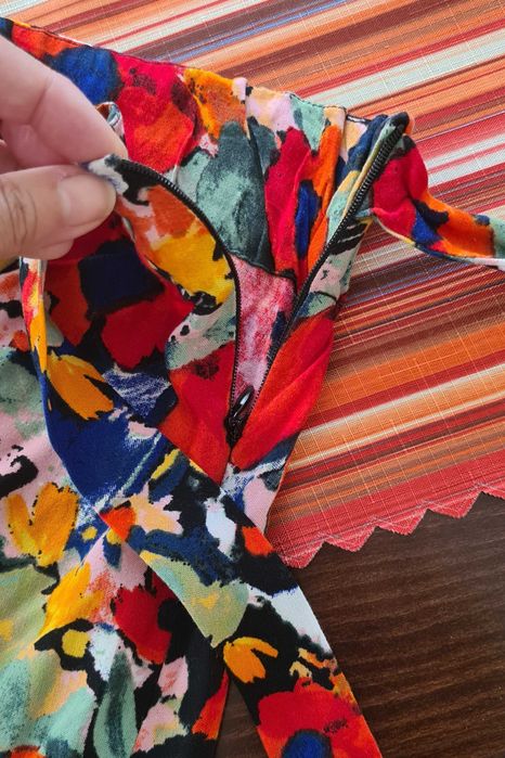 Spódnica kopertowa Top Secret, w maki, rozmiar 38