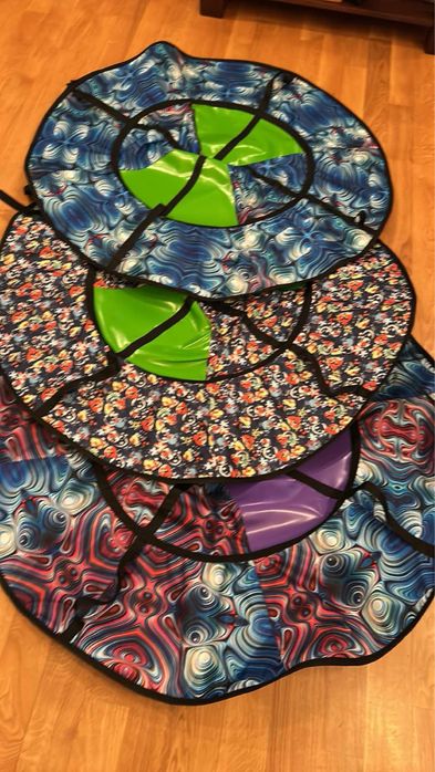 Проф пошив,120 см 4 ручки тюбінг,тюбінг для снега,тюбинг,таблетка