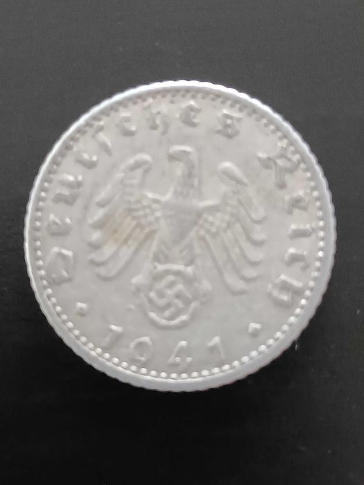 Antyk moneta 50 Reich pfenig "A"