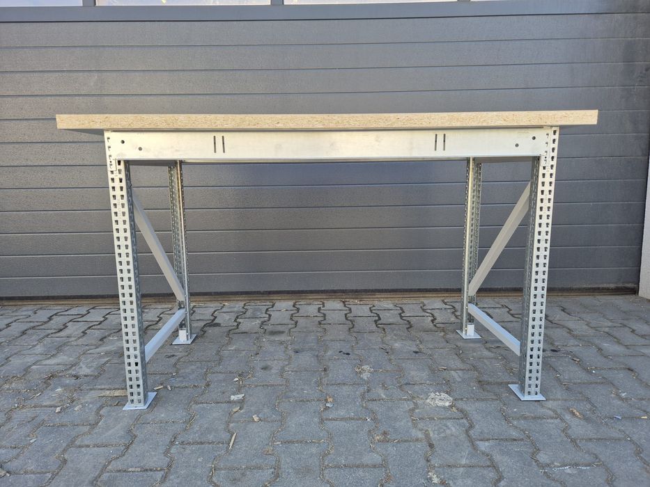 Stół warsztatowy narzędziowy garażowy roboczy przemysłowy do pakowania