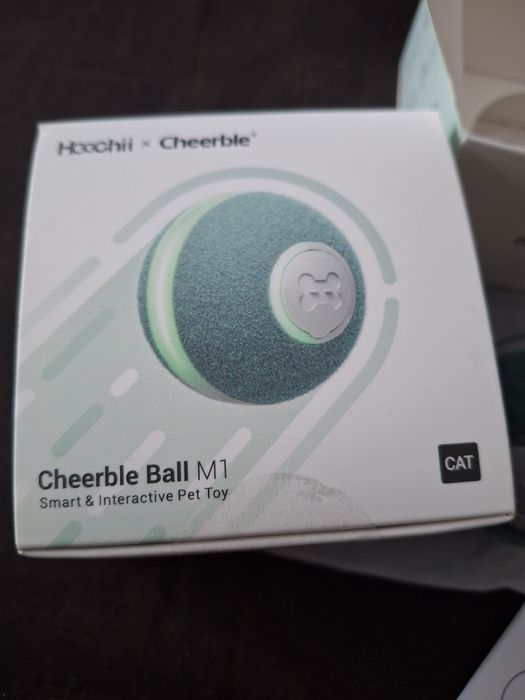 Cheerble Ball M1 – Inteligentna, Interaktywna Piłka dla Kota i psa (No