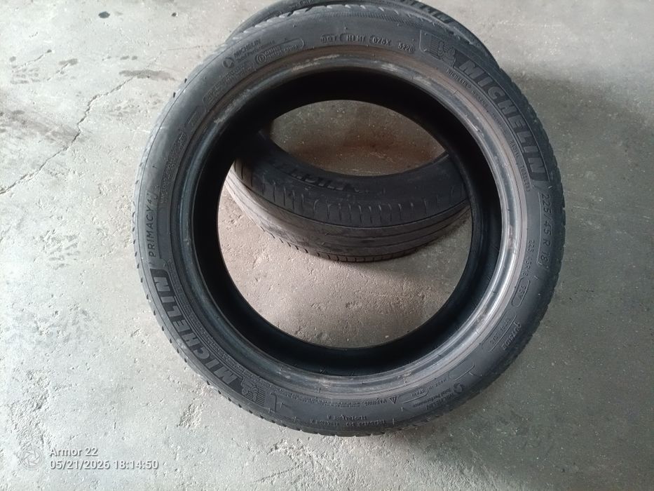 Pneus Michelin primacy 225/45/18