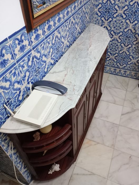 Conjunto Cómoda e Espelho