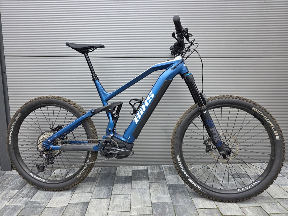 Rower górski elektryczny full używany Bixs  Savage E15  r. L 29" Shimano 630Wh Deore XT Fox hamulce tarczowe hydrauliczne mały przebieg