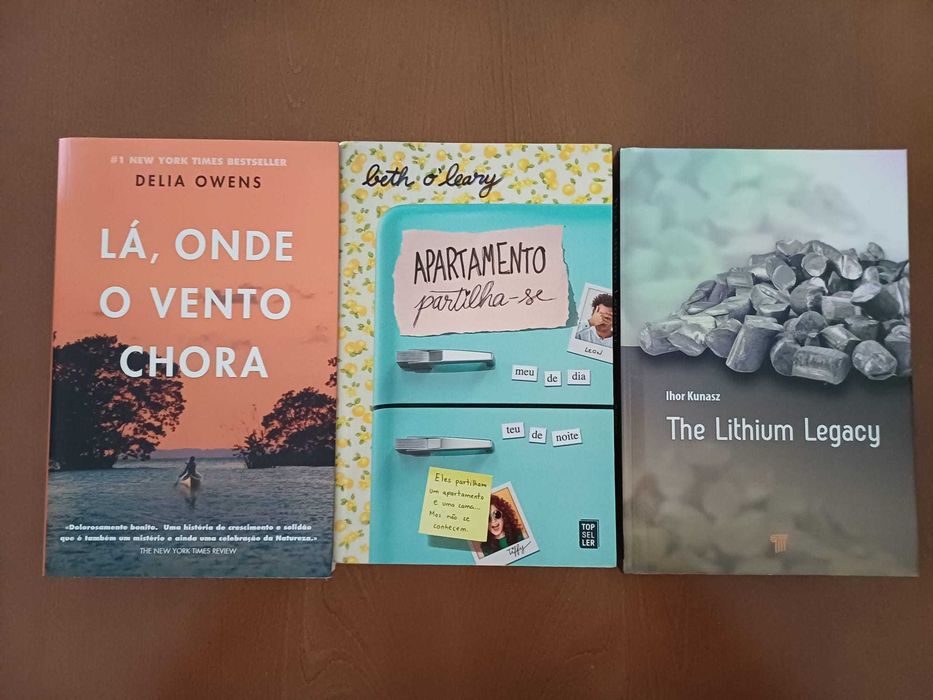 Vendo livros como novos