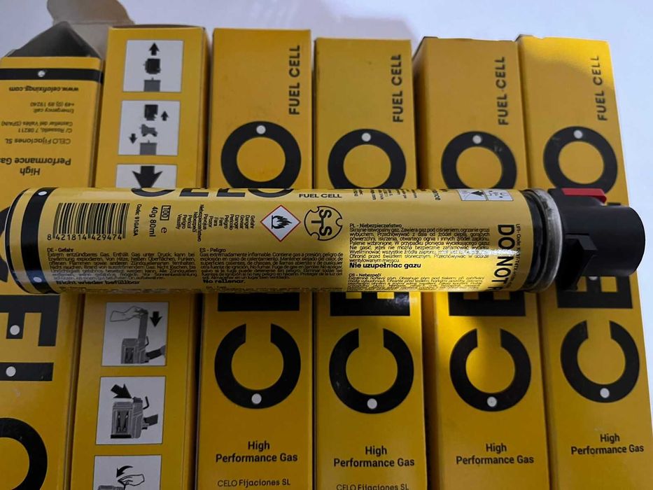 Газовий балон призначений для цвяхозабивного пістолета