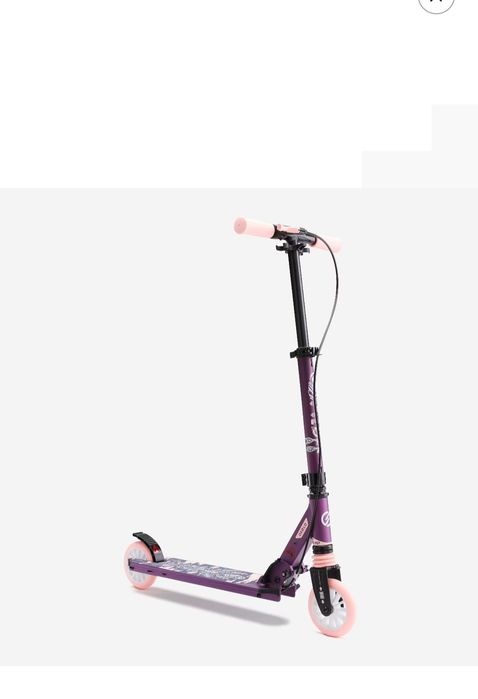 Trotinete Oxelo com Travão no Guiador e Suspensão Criança