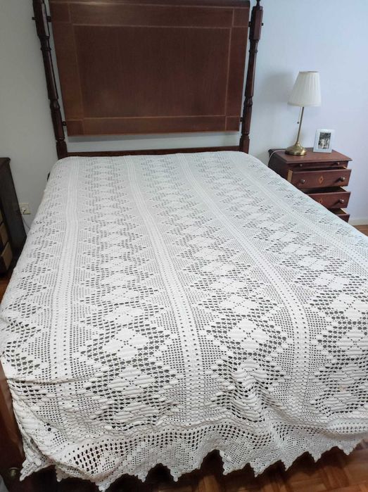 Colchas em Renda Vintage