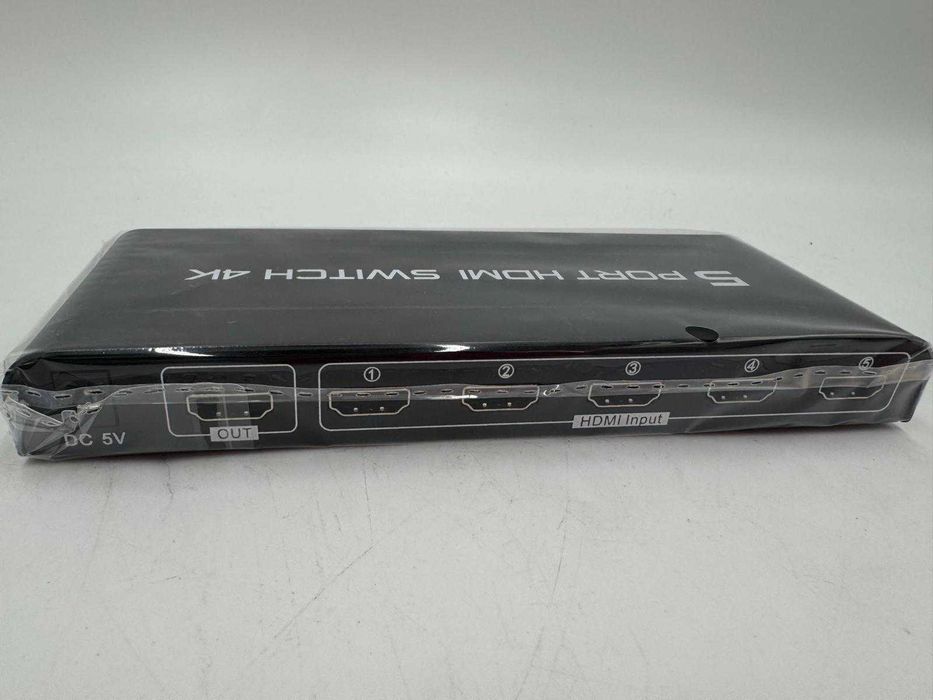 HDMI SWITCH 5 PORT HDMI 4K 3D/NO/PUDEŁKO od loombard krotoszyn