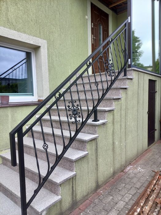 Bramy,balustrady,ogrodzenia ocynkowane malowane proszkowo