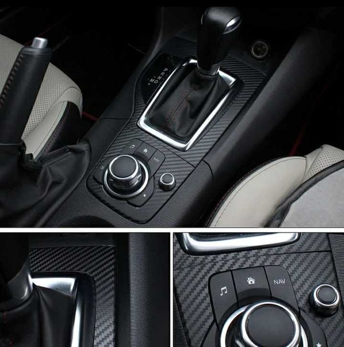 Película Carbono Para Automóveis & Motos Interiores e exteriores 2m x5
