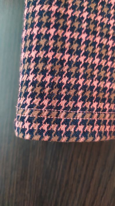 Жіноча спідниця MaxMara рожева гусяча лапка женская юбка карандаш