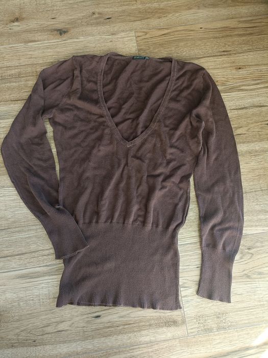 Brązowy sweter r.38