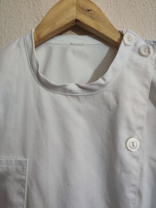 Bata médica ou escolar em algodão