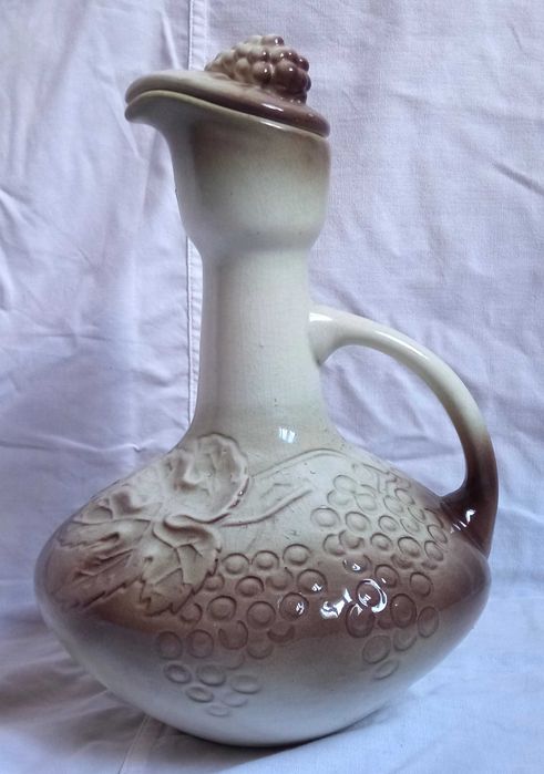 Jarra decorativa ou garrafa de vinho/água vintage (Aleluia)