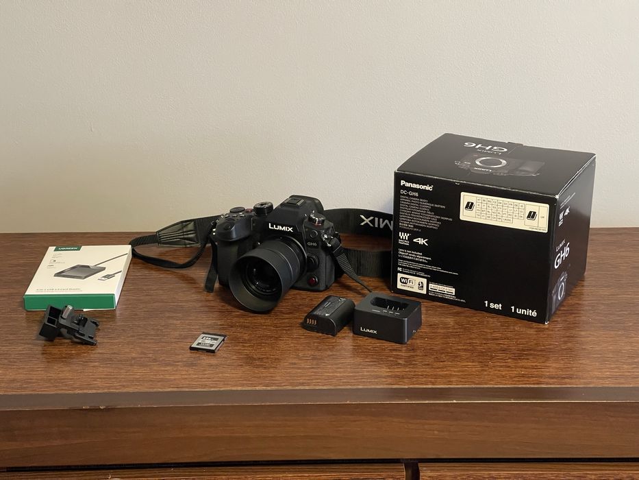 Aparat Lumix GH6 + karta CFexpress 256GB 1750m MB/s + Obiektyw Panasonic 25mm