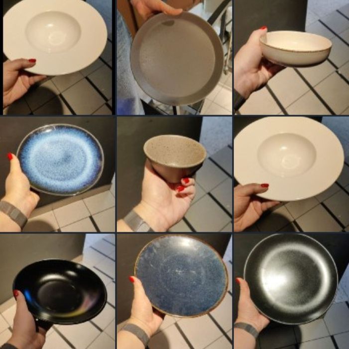 Тарілки для ресторану б/в