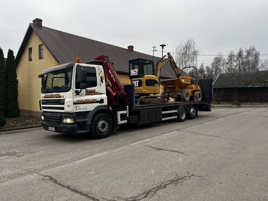 Uslugi HDS  Laweta transport maszyn