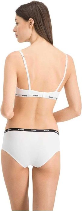 Damski Biustonosz PUMA Push Up 75D biały