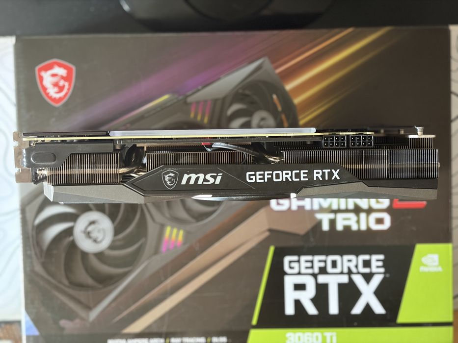 Відеокарта MSI Gaming Z Trio RTX 3060TI 8GB з коробкою