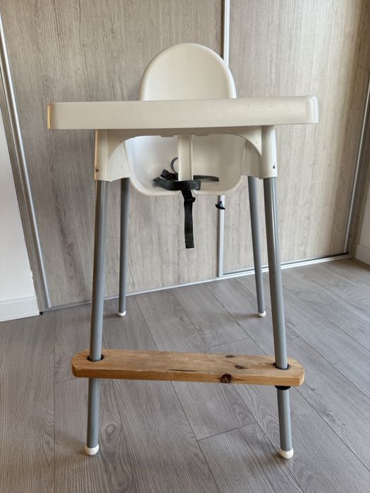 Krzeselko do karminia ikea antilop z podnóżkiem