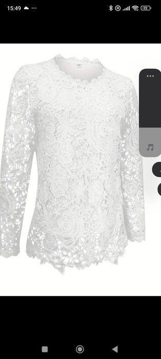 Koronkowa bluzka