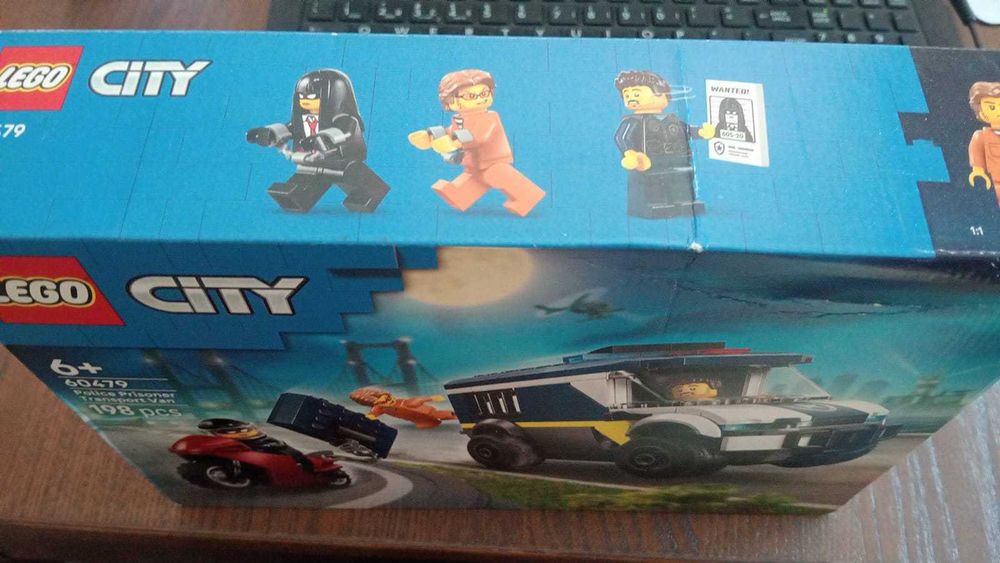 LEGO City 60479 Furgão de Transporte de Prisioneiros – Novo e Selado