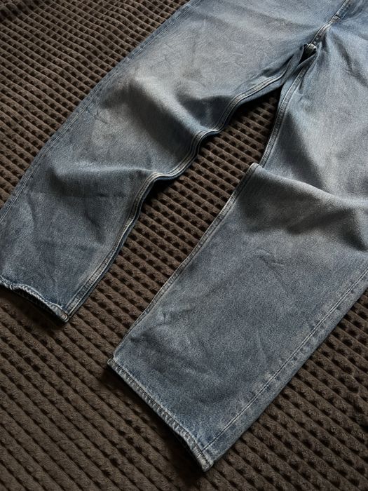 H&M (S/M) (W30/L32) Loose Fit Regular Jeans чоловічі джинси світлі штани джинсові