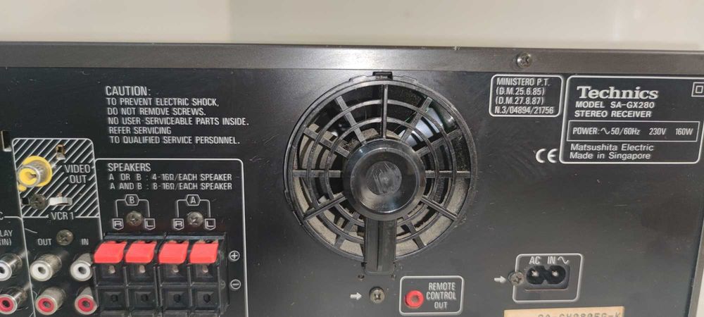 Amplificador - Technics SA-GX280