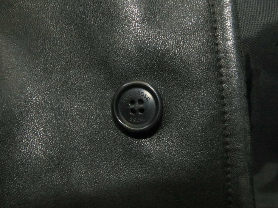 Hugo Boss kurtka skórzana skóra płaszcz M/L