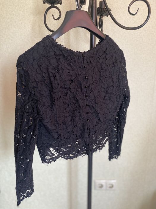 Кроп топ мереживний